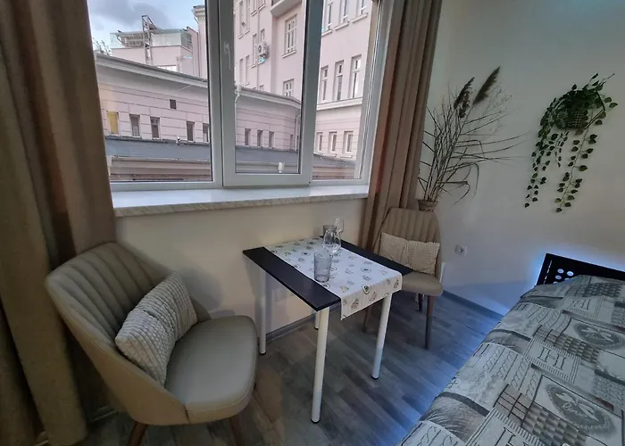 Apartamento студио в центъра на *